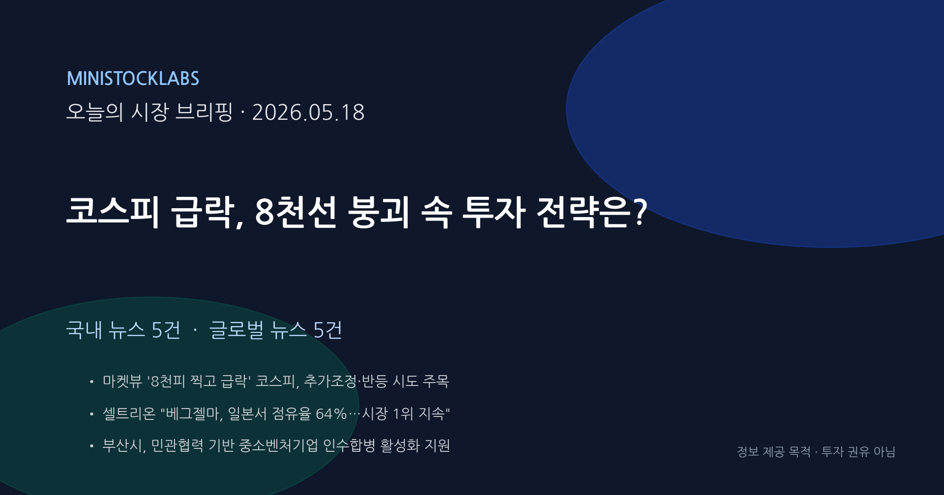 코스피 급락, 8천선 붕괴 속 투자 전략은?