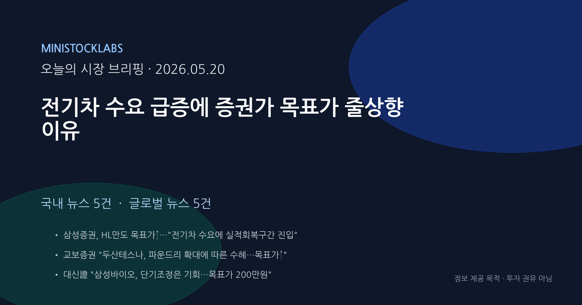 전기차 수요 급증에 증권가 목표가 줄상향 이유