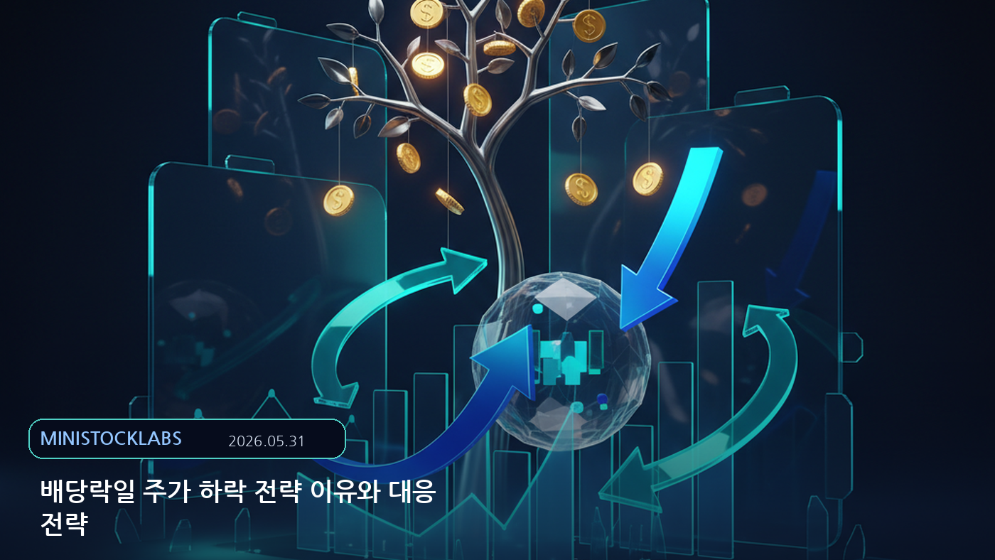 배당락일 주가 하락 전략 - 배당락일 주가 하락 전략 이유와 대응 전략 대표 이미지
