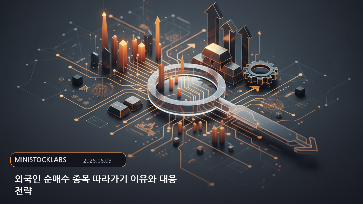 외국인 순매수 종목 따라가기 이유와 대응 전략